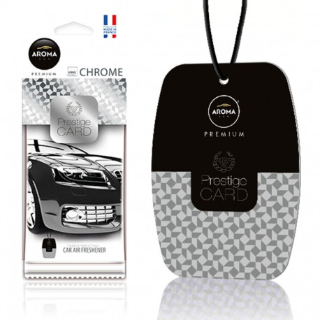 õhuvärskendaja Aroma Prestige card, kroom