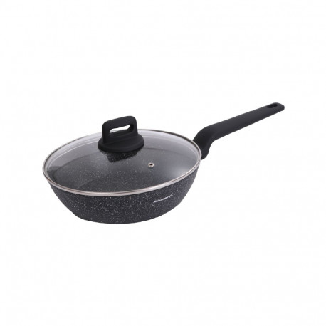 Klausberg kaanega praepann, läbimõõt 24cm, musta marmori värvi