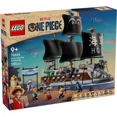 One Piece ehitusklotsid 75646 Garpi laev