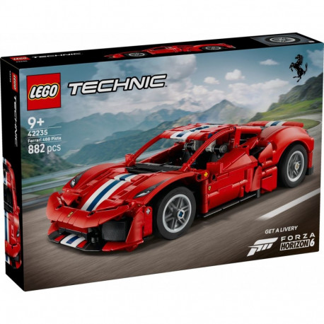 Klocki technic 42235 samochód ferrari 488 pista