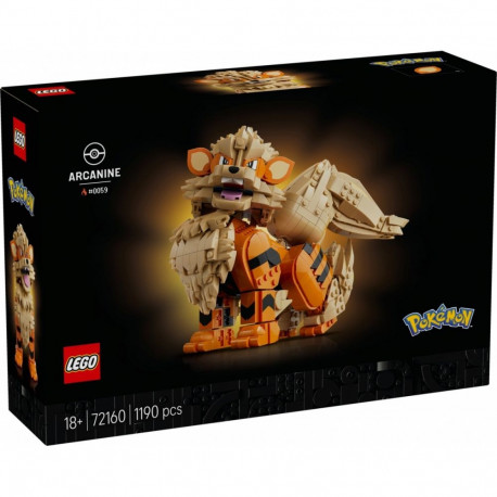 Klocki pokemon 72160 arcanine