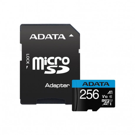 ADATA microSDXC kaart 66-329# Premier 256GB CL10 + SD-adapter
