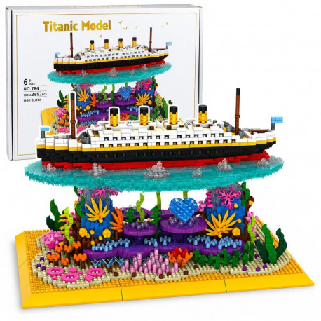 ehitusklotsid laev Titanic korallrahul 3892el.