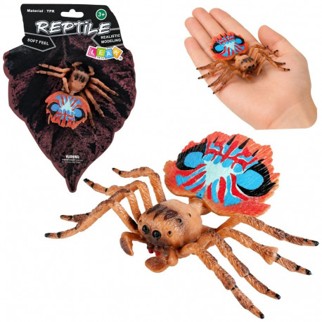 Pająk Ptasznik Gumowa Figurka Rozciągliwa Realistyczna 12 cm