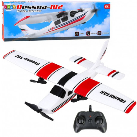 Samolot Piankowy Zdalnie Sterowany RC Cessna 182 2.4 GHz