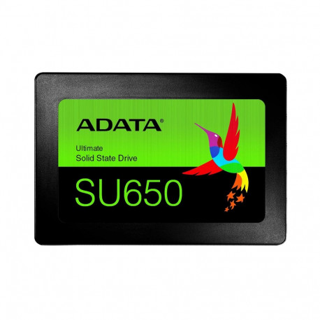 SSD|ADATA|SU650|1TB|SATA 3.0|Write speed 450 MBytes/sec|Read speed 520 MBytes/sec|2,5"|TBW 600 TB|MT
