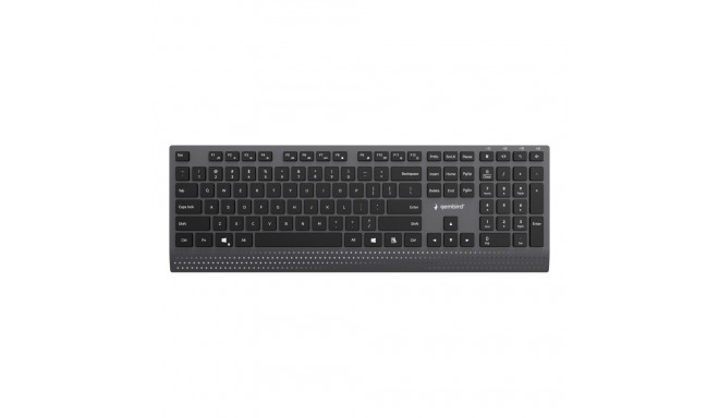 KEYBOARD MULTIMEDIA USB ENG/BLACK KB-MCH-06 GEMBIRD