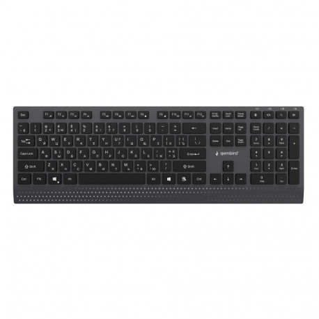 KEYBOARD MULTIMEDIA USB CYRILL/BLACK KB-MCH-06-CYRL GEMBIRD