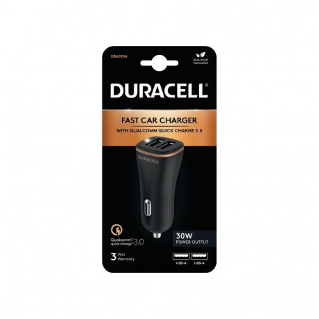 MOBILE CHARGER CAR USB/2P DR6010A DURACELL