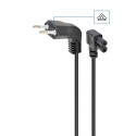 CABLE POWER EU 1M/ANGLED PC-184L GEMBIRD