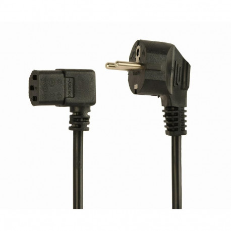 CABLE POWER ANGLED C13 1.8M/PC-186A-075-1.8M GEMBIRD