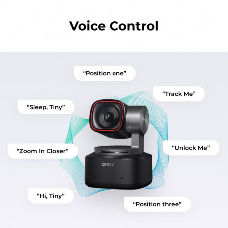 Obsbot veebikaamera Tiny 3 PTZ 4K