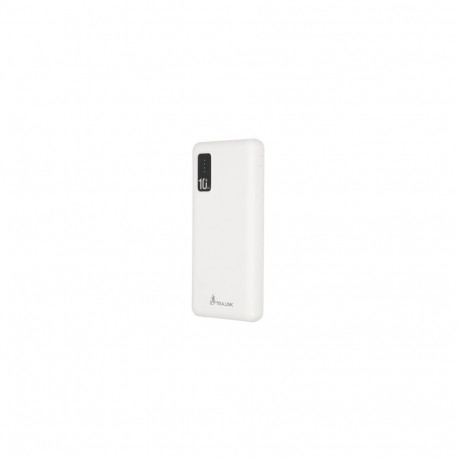 Extralink Powerbank EPB-098W 10000mAh White Power bank, USB-C