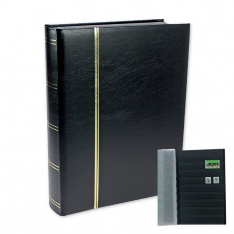 SAFE Margialbum 64 lk tume leht - must