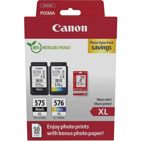 Canon PG-575XL/CL-576XL Photo Paper Value Pack 5437C006
