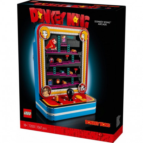 Super Mario ehitusklotsid 72051 Donkey Kongi mänguautomaat