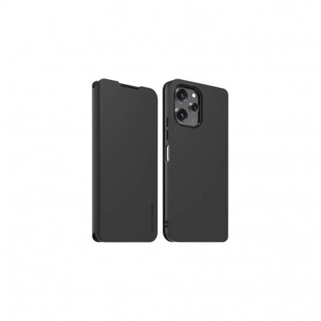 Made for Xiaomi Book Case with Necklace for Xiaomi Redmi 12 4G|5G Black