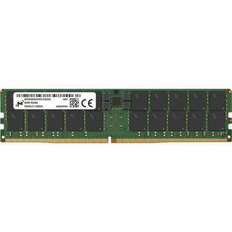 Micron mälumoodul DDR5 RDIMM 96GB 2Rx4 6400 CL52 (24Gbit) üksikpakend