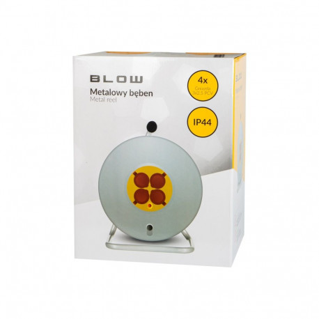 Power Extension Cord - BLOW PR-61 4-Sockets 50m 16A 230V