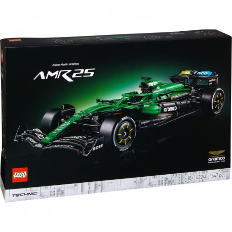 LEGO Technic komplekt 42240 Aston Martin Aramco AMR25 f1-auto