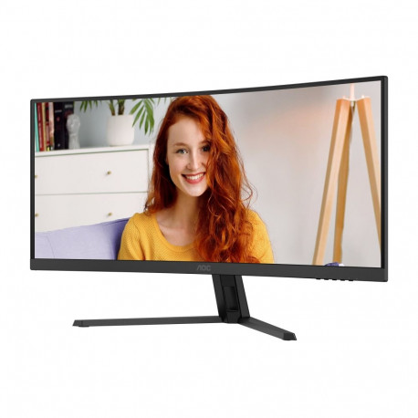 AOC CU34B3E | 34 " | VA | WQHD | 21:9 | 120 Hz | 4 ms | 3440 x 1440 pixels | 300 cd/m² | HDMI ports 