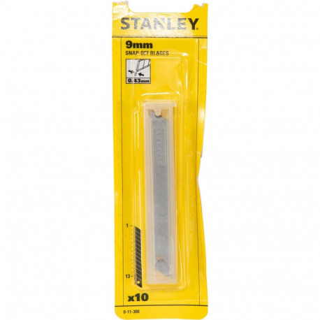 Stanley segmentterad 9mm 10pcs.