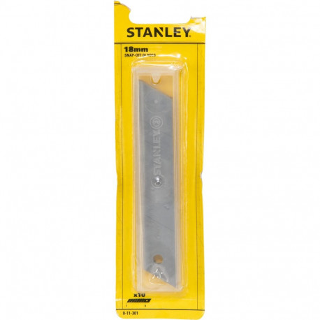 Stanley segmenteeritud terad 18mm 10tk