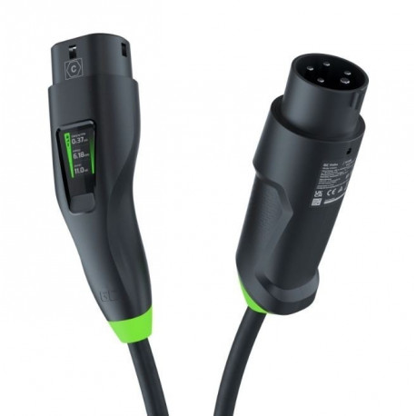 Kaasaskantav elektrisõiduki laadija 11kW 7m Type 2 CEE