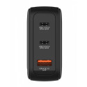 Mini GaN charger 100W TFT 2xUSB-C 1xUSB-A