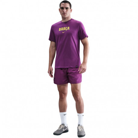 Nike meeste t-särk HQ8406 595 L FC Barcelona sõnalogoga, lilla