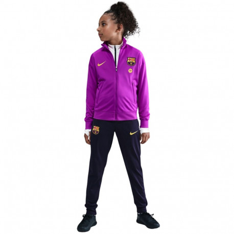 Dres dla dzieci Nike FC Barcelona Strike fioletowo-czarny HJ8027 552 M