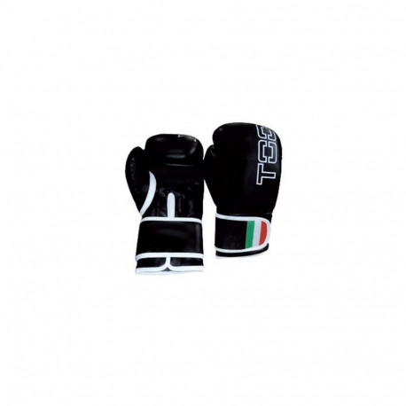 Boxing gloves TOORX LEOPARD BOT-002 10oz black eco leather