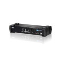 KVM SWITCH 4 USB DVI CS1764A PORT