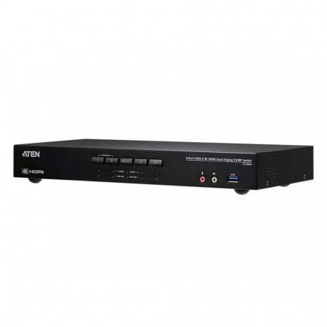 4-Port USB3.0 4K HDMI Dual Display KVMP Switc