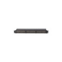 Patch panel 48 ports 1U 19 inches cat.6 ftp shielded black
