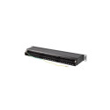 Patch panel 48 ports 1U 19 inches cat.6 ftp shielded black