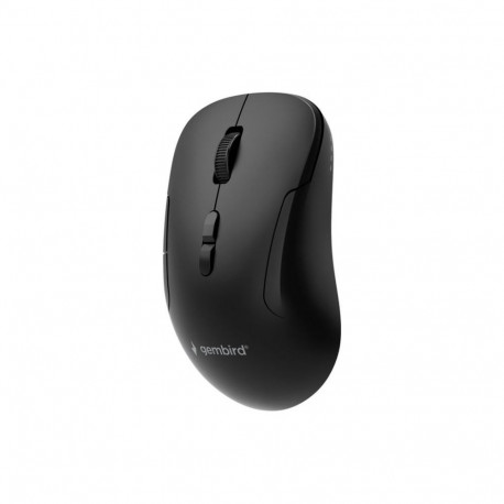 Gembird MUSW2-7B-01 Dual-mode 7-button wireless mouse, black |