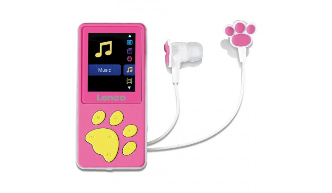 Lenco mp3-mängija Xemio-560PK, roosa
