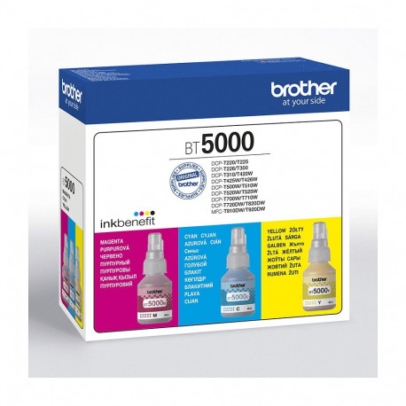 "Brother BT5000CL Value Pack - 3er-Pack - 48.8 ml - Cyan, Magenta, Gelb - original - Nachflltinte"