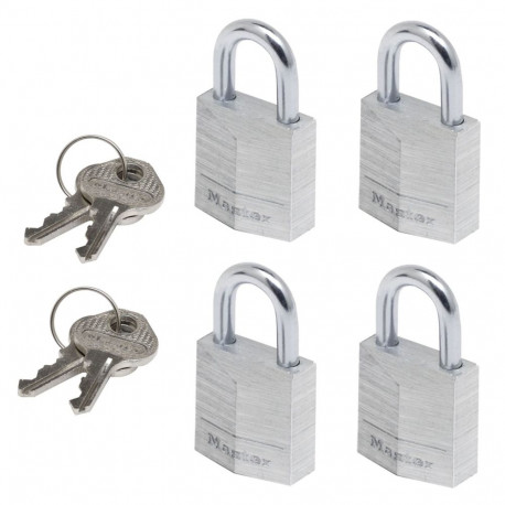 "Lock Vorhängeschlösser silber"