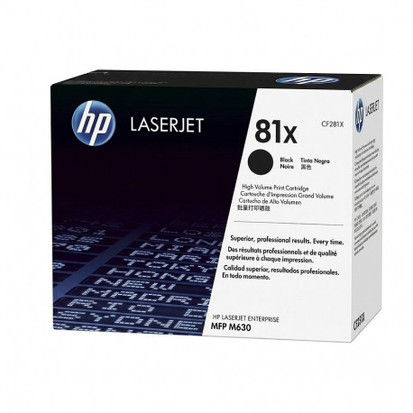 "HP # 81X CF281XC black Contract-Toner - Hohe Kapazität"