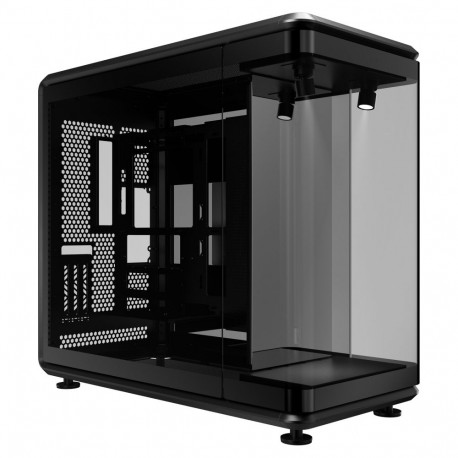 Cooler Master korpus MasterFrame 360 Panorama panoraamklaasiga, must