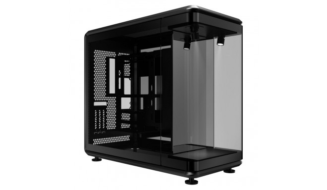 "Cooler Master MasterFrame 360 Panorama (schwarz, Panorama-Glasdesign)"