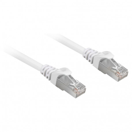 "Sharkoon Patchkabel RJ45 Cat.6a SFTP (wei, 10 Meter, LSOH (Halogenfrei))"