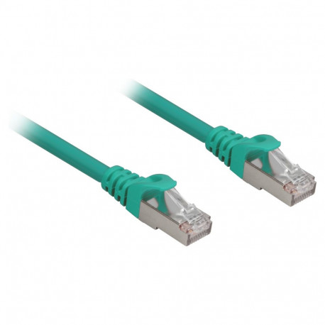 "Sharkoon Patchkabel RJ45 Cat.6a SFTP (grn, 10 Meter, LSOH (Halogenfrei))"