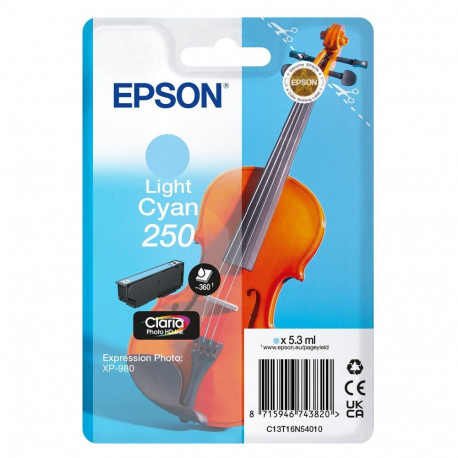 EPSON tint XP 980 5.3ml 250, hele tsüaan