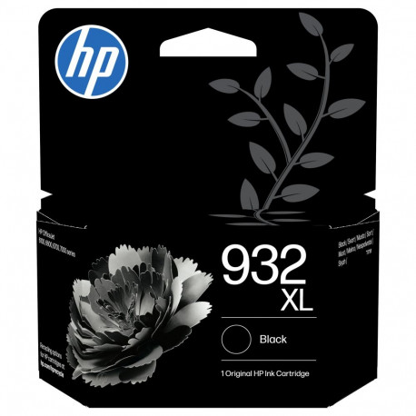 HP tindikassett 932XL originaal suurmahtne 22,5ml 1000Seiten, must