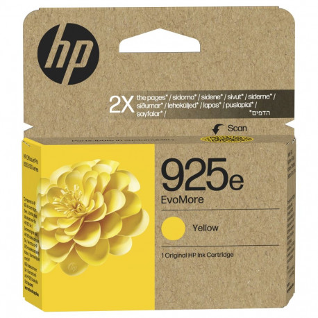 "HP 925e EvoMore Yellow Original Ink Cartridge Gelb 800Seiten"
