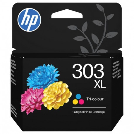 HP tindikassett 303XL originaalne suurmahtne 415Seiten, tsüaan, magenta, kollane