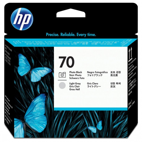 HP trükipea 70 C9407A, must ja helehall